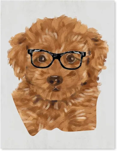 Miniatura 38 de Andaz Press Póster impreso para pared de perro, 8.5 x 11 pulgadas, Shih Tzu en lazo rosa, 1 paquete, regalo de cumpleaños de Navidad, sin marco