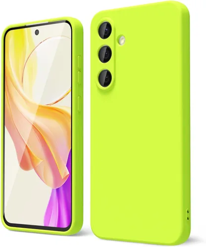 Miniatura 9 de oakxco Funda para teléfono Samsung Galaxy S21 Ultra con agarre de silicona líquida, bonita funda delgada y delgada de goma suave de TPU lisa