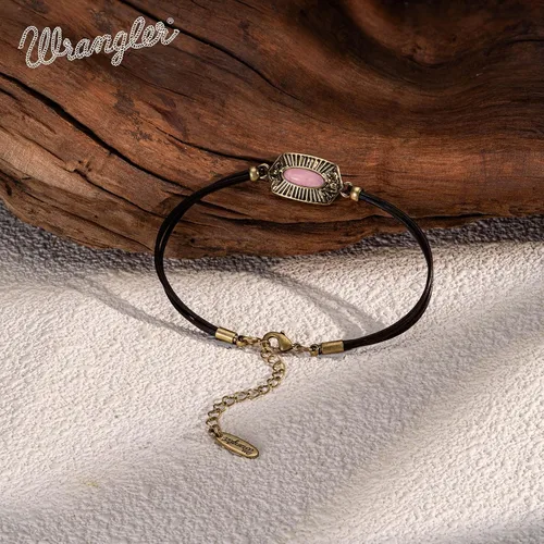 Miniatura 2 de Montana West Wangler - Pulsera de cadena de piedra natural occidental para mujer, joyería delicada
