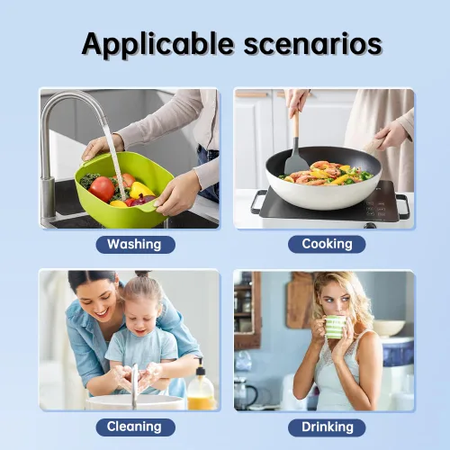 Miniatura 6 de SY GOODLIFE Q5-F Sistema de filtro de agua de conexión directa debajo del fregadero, elimina PFAS, fluoruro de PFOA/PFOS, cloro, plomo, mal sabor