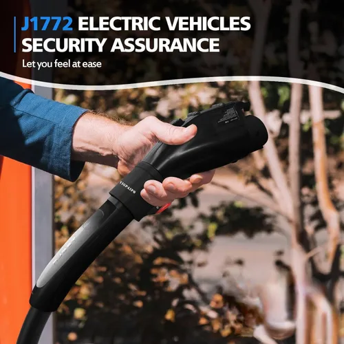 Miniatura 3 de EVs - Adaptador de cargador Tesla a J1772, máximo 48 amperios y 250 V, compatible con conectores Tesla de alta potencia, cargadores de destino