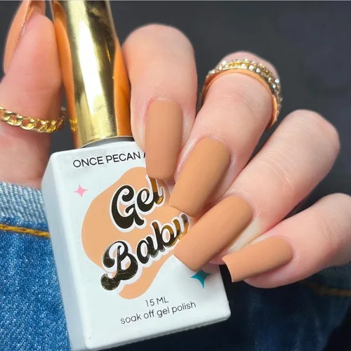 Miniatura 33 de Twinkled T Esmalte de uñas en gel para bebés - De larga duración 15ml, se quita con lámpara LED UV para manicura artística de uñas 0.5oz (Bare Baby)