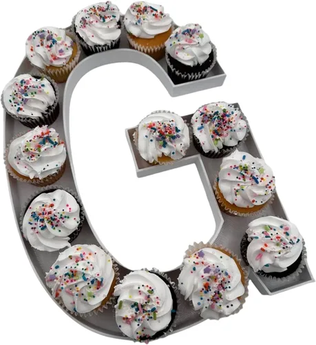 Miniatura 46 de 12" o GRANDE 16" - Cajas de número rellenables de plástico reutilizables de alta calidad para embutidos, cajas de cartas para fiesta de cumpleaños