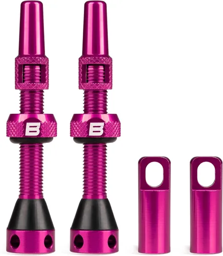 Miniatura 10 de BWSHLF Vástago de Válvula Sin Cámara Presta 40/44/55/60/65/70/80/100 mm, Kit de Vástago Presta de Aleación Super Ligera con Herramienta