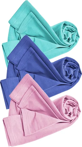 Miniatura 132 de Natural Uniforms Camiseta Under Scrub para mujer, cuello redondo, manga larga, paquete de 3, paquete múltiple de 3