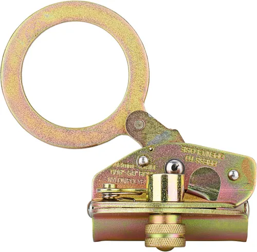 Cuerda Grab Ascender Protección contra Caídas 25KN Riser Se adapta a cuerda de nailon de 0.551-0.630 in para escalada mecedora árbol arborista