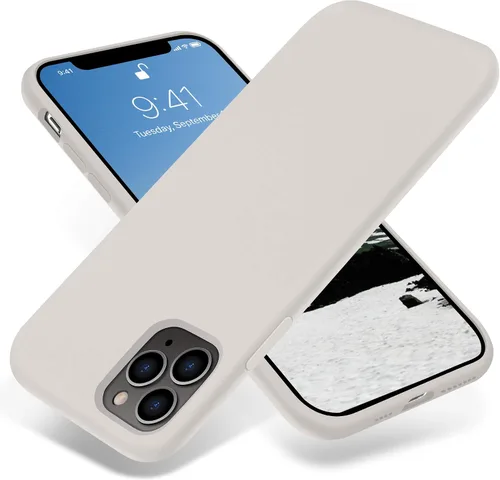 Miniatura 20 de JELE Funda a prueba de golpes diseñada para iPhone 11, funda de teléfono de silicona líquida con [forro de microfibra suave antiarañazos]