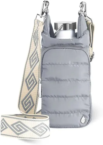 Miniatura 27 de WanderFull Original HydroBag Crossbody Water Bottle Holder with Phone Pocket, Fits Water Bottles up to 32 oz