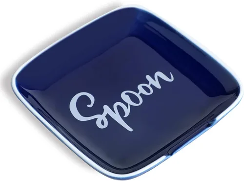 Miniatura 8 de GDCZ Soporte de cuchara de cerámica para estufa de 4.75 pulgadas, soporte de cuchara grande para encimera de cocina, cuchara moderna para granja