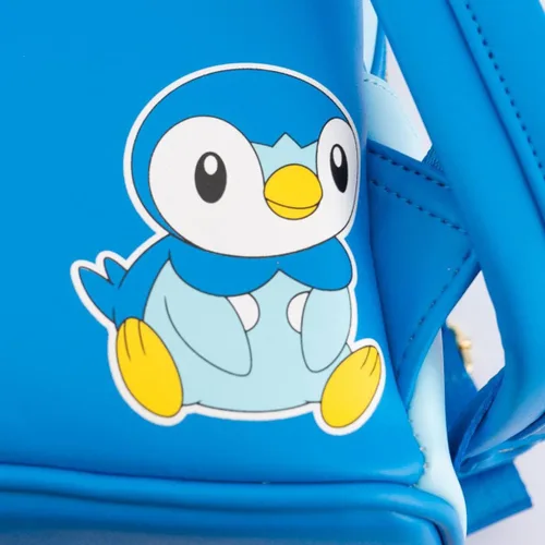 Miniatura 5 de Loungefly Pokemon Piplup Cosplay - Bolso de hombro con doble correa para mujer, Multi, Cosplay