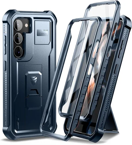 Miniatura 8 de Dexnor Funda de cuerpo completo para Samsung Galaxy S23 Plus 5G/6.6 pulgadas, marco frontal extra, protección de grado militar, protector