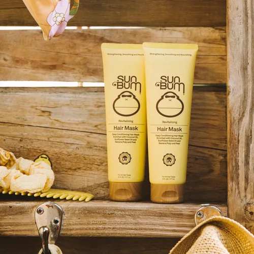 Miniatura 7 de Sun Bum Mascarilla revitalizante para el cabello acondicionador profundo - Tratamiento hidratante y restaurador para cabello dañado