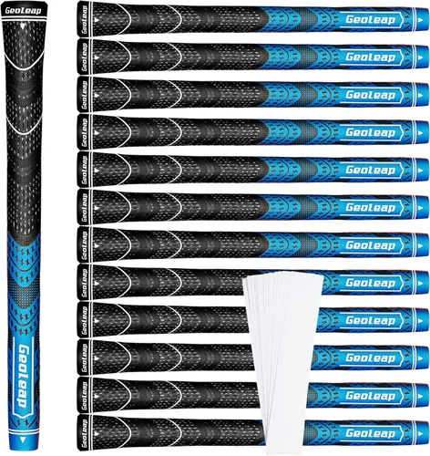 Miniatura 11 de Geoleap Golf Grips Set of 13- Grips with Tapes and Grips with All Repair Kits for Choice,Hybrid Golf Club Grips All Weather Contral, High Feedback &