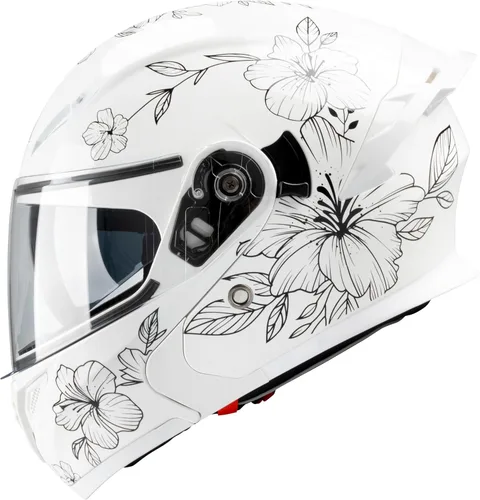 Miniatura 11 de Casco integral para hombres y mujeres adultos con protector solar ahumado B negro mate