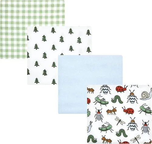 Miniatura 173 de Hudson Baby Mantas unisex de franela de algodón para bebé, calabaza, talla única