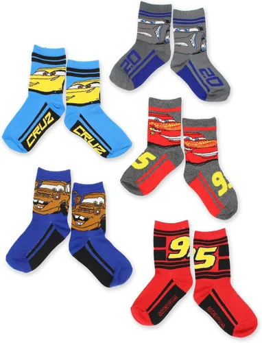 Miniatura 7 de Disney Cars - Juego de calcetines para niños pequeños