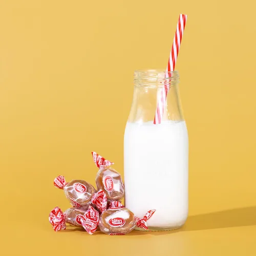 Miniatura 4 de Goetze's Candy Classic - Cremas de caramelo de vainilla, bolsa de 4 onzas Golosinas masticables de caramelo y crema de vainilla envueltas