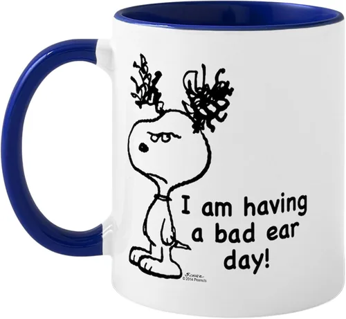 Miniatura 16 de CafePress Springtime Snoopy - Taza de café de cerámica, taza de té, 11 onzas