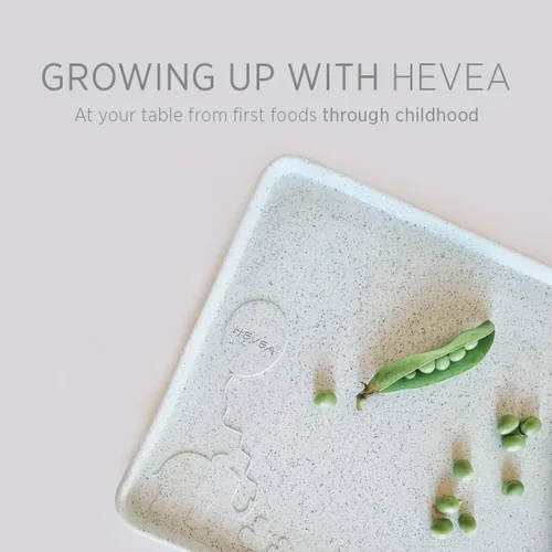 Miniatura 5 de HEVEA Mantel individual de goma natural para niños, alternativa a la silicona y el plástico con material reciclado, seguro para niños con divertidos