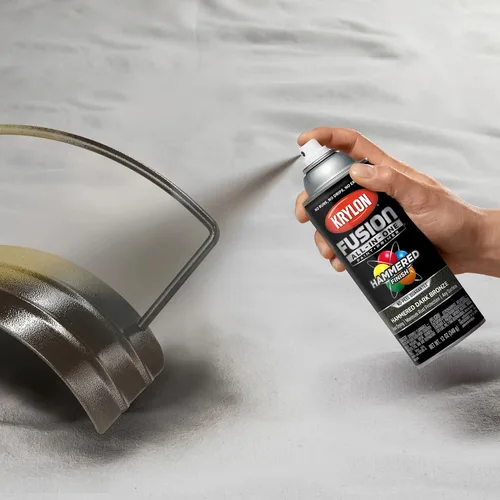 Miniatura 237 de Krylon Fusion - Pintura en aerosol adhesiva todo en uno para uso en interiores y exteriores, 12 onzas, aluminio
