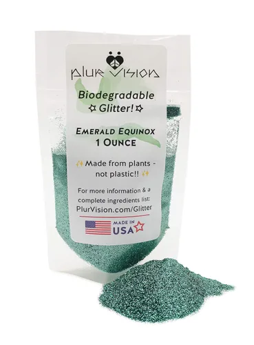 Miniatura 12 de On Point Pink Biodegradable Glitter de 1/2 onza - Hecha de celulosa vegetal, respetuosa con la tierra. Perfecta para cuerpo, cosméticos, Rosa