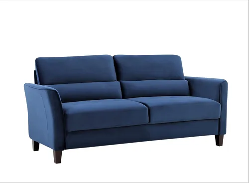 Miniatura 13 de Container Furniture Direct Stoughton - Sofá biplaza tapizado moderno de mediados de siglo con brazos inclinados para sala de estar, 57.88 pulgadas