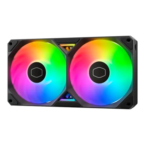 Miniatura 15 de Cooler Master MF120 Lite Black Carcasa Refrigerador Líquido Ventilador Enfriador de Aire, Ventilador de 120mm, PWM Dinámico 1,750 RPM, Palas