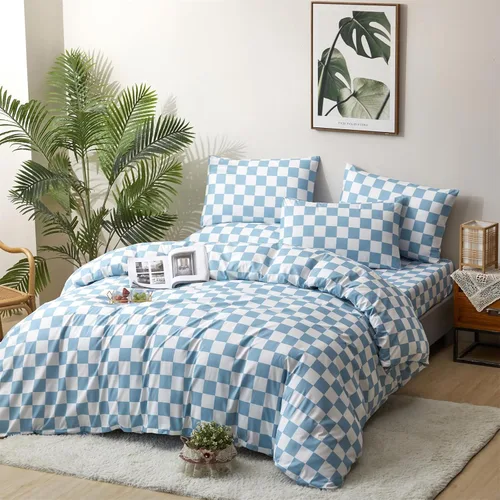 Miniatura 412 de CLOTHKNOW - Juego de edredón verde militar tamaño completo de 3 piezas, juego de ropa de cama verde oscuro, edredón suave con 2 fundas de almohada