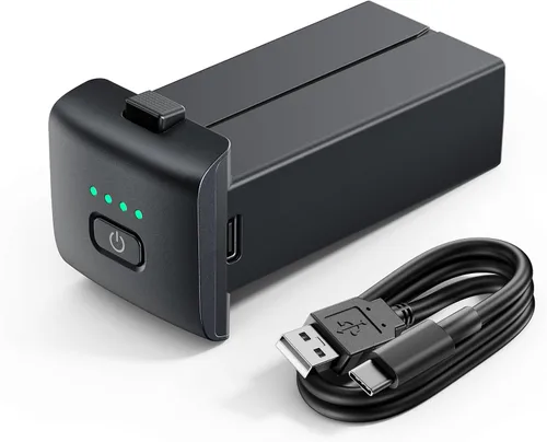 Miniatura 6 de Bwine Batería original para dron F7GIM, batería de litio recargable de 7.7 V 3200 mAh con cable tipo C, compatible con carga rápida PD y QC 3.0