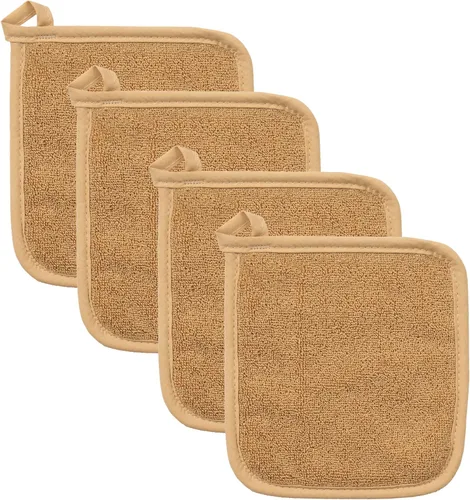 Miniatura 33 de RITZ Agarraderas para ollas y salvamanteles de rizo: Resistente al calor sin igual, duradero 100% algodón – Diseñado ergonómicamente para un agarre