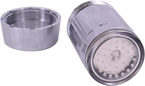 Miniatura 3 de Luz LED de grifo de agua con gradiente sensible a la temperatura de 3 colores - Grifo que cambia de color para cocina y baño Grifo LED