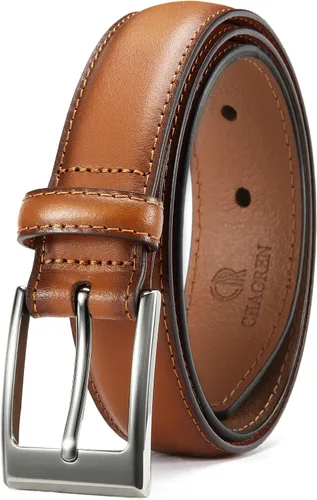 CHAOREN Mens Belts Leather 1 18" for Gift Men - Perfect Companion to Mens Dress Shoes