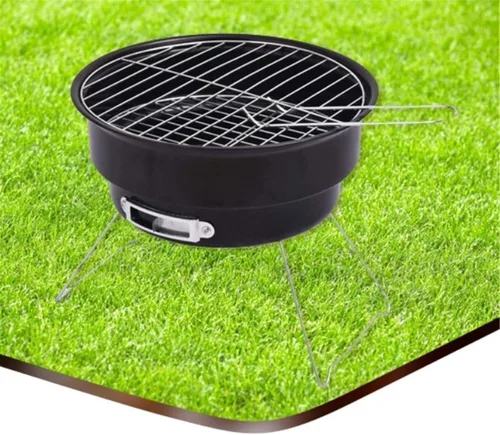 Miniatura 5 de Barbacoa de carbón Parrilla al aire libre Barbacoa portátil Charcole Grill Plegable Camping Barbacoa Horno para viajes Parrilla de carbón portátil