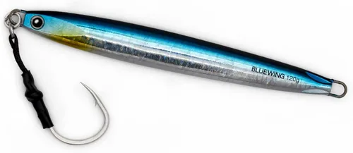 Miniatura 31 de BLUEWING Señuelos de pesca para agua salada de paso lento, plantillas verticales de 2.82 oz-35.27 oz cebo de hundimiento de peces con gancho