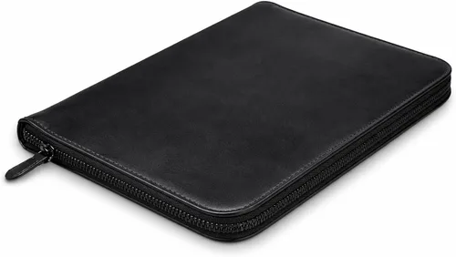 Miniatura 5 de Funda de cuero de grano completo resistente (8.5 x 11 pulgadas), recargable Cahier XXL, cuaderno en espiral recargable (8.5 x 11 pulgadas), funda