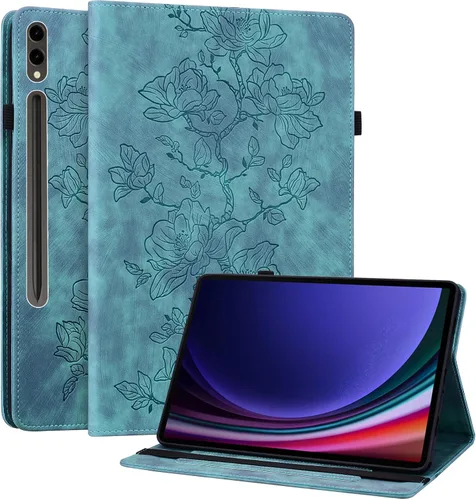 Miniatura 53 de Funda para Samsung Galaxy Tab S5e 10.5 2019 Modelo SM-T720/T725/T727, funda delgada de piel sintética con soporte multiángulo y soporte