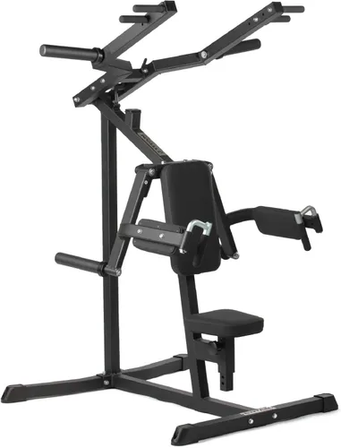 Titan Fitness Máquina de prensa de hombros y deltoides cargada con placa, capacidad de 700 libras, entrenamiento de fuerza superior del cuerpo para