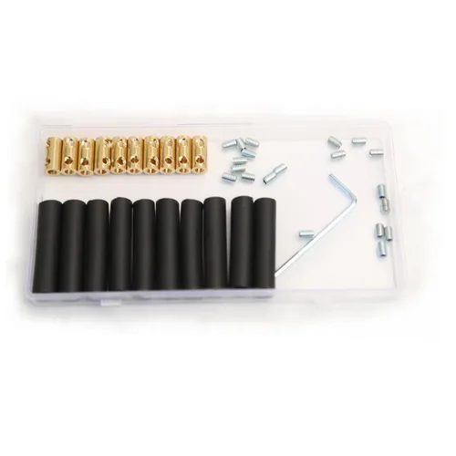 Miniatura 2 de 10Pcs 6 Awg, Conector de calibre 6 para cableado, Kit de tuercas de conector de cable, Terminal de conexión de cableado rápido de empalme, Kit