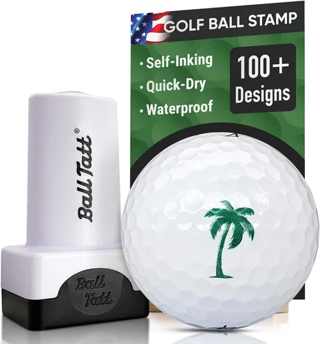 Miniatura 13 de Sello de pelota de golf - Marcador autoentintado - Herramienta de marcado permanente de secado rápido, sin fugas ni recargas, sello de golf
