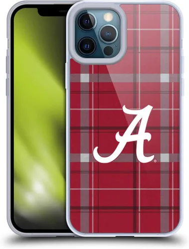 Miniatura 386 de Head Case Designs Funda de gel suave con licencia oficial de la Universidad de Alabama UA Collage compatible con Apple iPhone 13 Pro Max