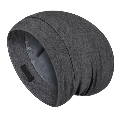 Miniatura 26 de Fittia Cofia de satén para dormir, sedosa sin encrespamiento para el cuidado de rizos, correa ajustable para no deslizarse, gorra para trenzas