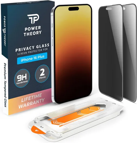 Miniatura 12 de Power Theory Protector de pantalla para iPhone 14 Pro Max, pantalla de vidrio templado de alta calidad para una máxima protección en tu iPhone 14