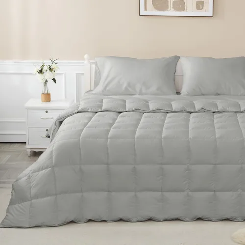 Sunflower Edredón Individual Extragrande para Dormitorio, Inserto para Duvet Twin XL, Relleno Alternativo al Plumón, 100% Algodón, Todo el Año, para