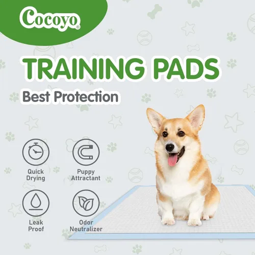 Miniatura 4 de COCOYO - Almohadillas de entrenamiento ecológicas de bambú Almohadillas para cachorros ecológicas para todos los perros 100 almohadillas súper