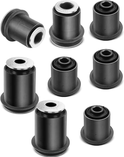 Miniatura 6 de WayJun Buje de brazo de control superior e inferior delantero 8 piezas compatibles con GX470 2003-2009, 4Runner 2003-2009, FJ Cruiser 2007-2009
