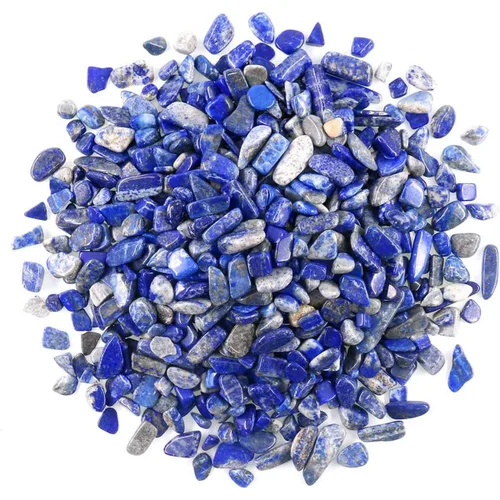 Miniatura 14 de Guijarros decorativos de cristal de 1 libra (460 g), piedras de obsidiana de forma irregular, pequeñas piedras pulidas trituradas, grava de piezas