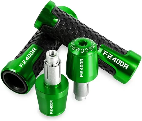 Miniatura 13 de Manillar CNC de motocicleta de gel de goma, manecillas de freno para Y&AMAHA FZ400R FZ 400 R FZ-400R 1986 1987 1988 Mango Bar extremos de agarre
