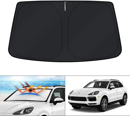 Miniatura 208 de KUST - Parasol plegable para parabrisas para Ford Ranger, accesorios 2019-2025 2026, parasol personalizado para ventana, protector solar plegable