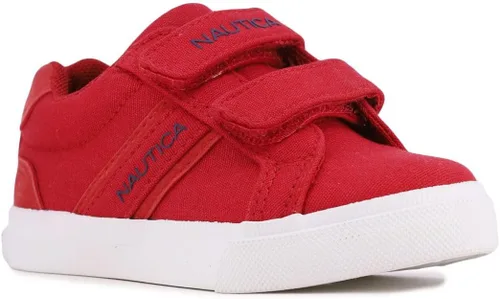 Nautica Zapatos deportivos de doble correa para niños Zapatos deportivos casuales para niños y niñas Ajuste duradero y cómodo para niños pequeños