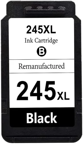 Cartucho de tinta negro remanufacturado para Canon PG-245XL 245 XL de repuesto compatible con iP2820 MG2420 MX490 MX492 MG3020 MG2522 MG2525 MG2920